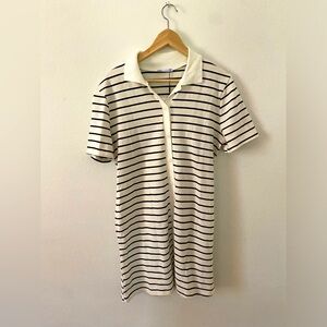 Zara Collared Stripe Dress